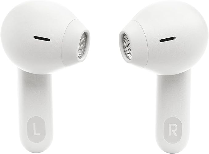 True Wireless Noise Cancelling Earbuds (White), Small