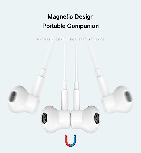 Hi-Res Extra Bass Earbuds Noise Isolating in-Ear Headphones Wired Earbuds with Microphone for iPhone, iPad, MP3, Huawei, Samsung, Lightweight Earphones with Volume Control 3.5mm Jack Headphones